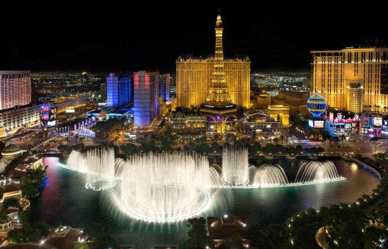 Las Vegas Strip de noche